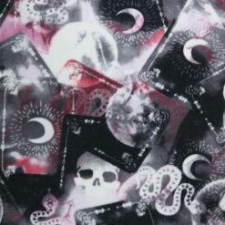 Eclipse Faded Tarot Cards Anti Pill Fleece Fabric