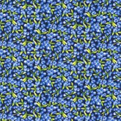 Fabric Traditions Blueberries Novelty Cotton Fabric