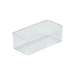 Simplify 6 Clear Narrow Drawer Organizer