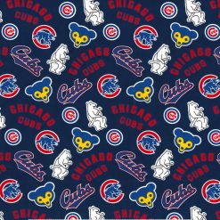Fabric Traditions Cooperstown Chicago Cubs Cotton Fabric