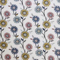 Circle Floral Super Snuggle Flannel Fabric