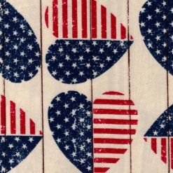 American Hearts Super Snuggle Flannel Fabric