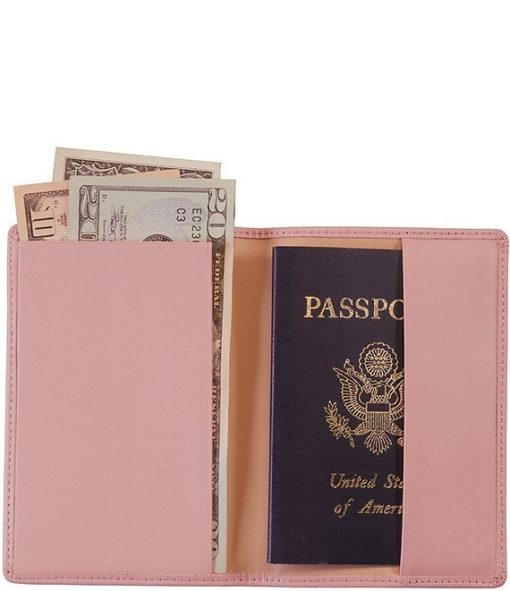 Leather Plain Passport Jacket - Image 4