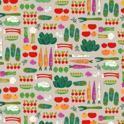 Veggies Super Snuggle Flannel Fabric