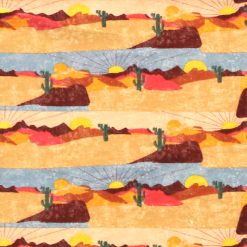 Desert Scenery Super Snuggle Flannel Fabric