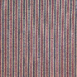 Navy Stripe Yarn Dyed Patriotic Cotton Fabric