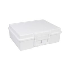 Everything Mary 4 x 6 White 16 Case Photo Storage Box