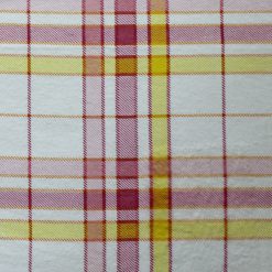 Pink and Yellow Plaid Super Snuggle Flannel Fabric