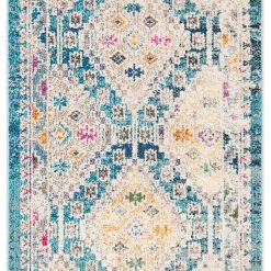 Safavieh Madison 418 Dark Blue / Yellow 3  X 5  Sm. Rectangle