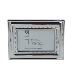 3.5 x 2.5 Silver Metal Tabletop Picture Frame by Place   Time