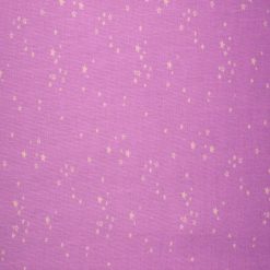 Scattered Stars on Pink Cotton Fabric by Quilter s Showcase