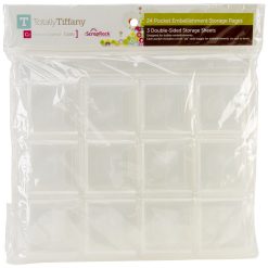 Totally Tiffany 3 x 3 Scrap Rack 24 Pocket Embellishment Storage Pages