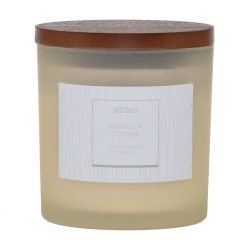 12oz Wood Wick Vanilla Tonka Scented Jar Candle by Hudson 43