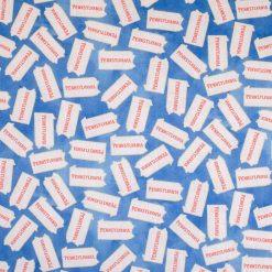 Pennsylvania Cotton Fabric Tossed State