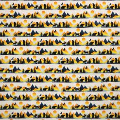 Sunset Wilderness Stripe Super Snuggle Flannel Fabric
