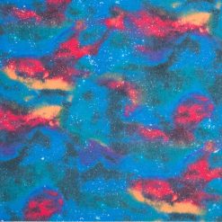 Rainbow Night Sky Super Snuggle Flannel Fabric
