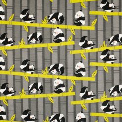 Super Snuggle Flannel Fabric Bamboo Pandas