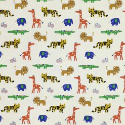 Zoo Animal Mix Super Snuggle Flannel Fabric