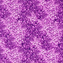 Purple Petals Watercolor Cotton Fabric by Keepsake Calico