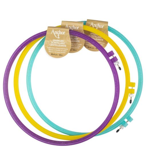 Anchor Sparkle Hoop - Image 3