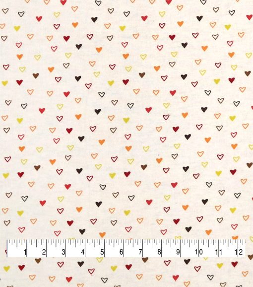 Hearts Super Snuggle Cotton Fabric - Image 3